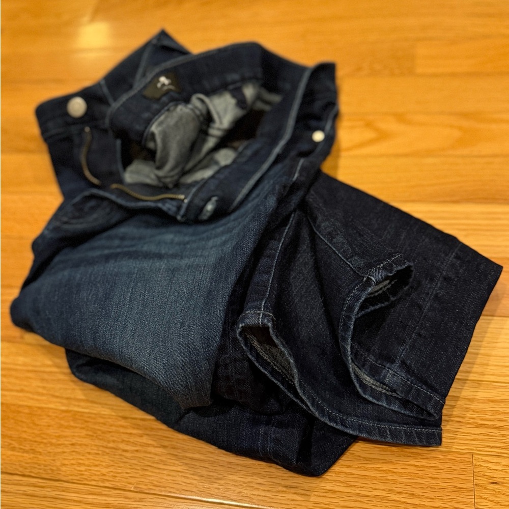 7 For All Mankind Dark Blue Men’s “The Straight” Jeans